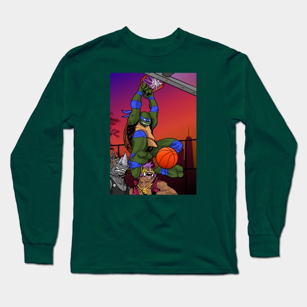 Hang Time Long Sleeve T-Shirt by dbl_drbbl